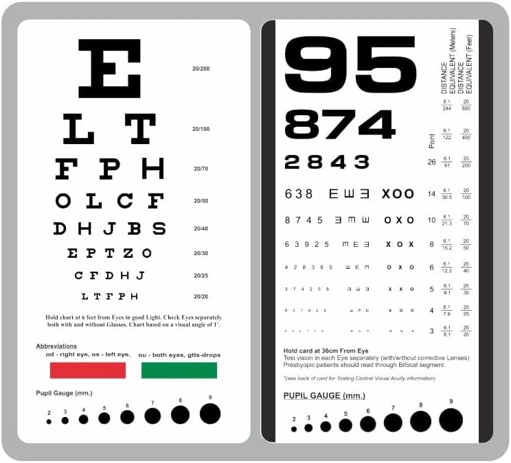 Cosmid Ishihara's Book for Colour Deficiency 38 Plates with Pocket Eye Charts - Image 1